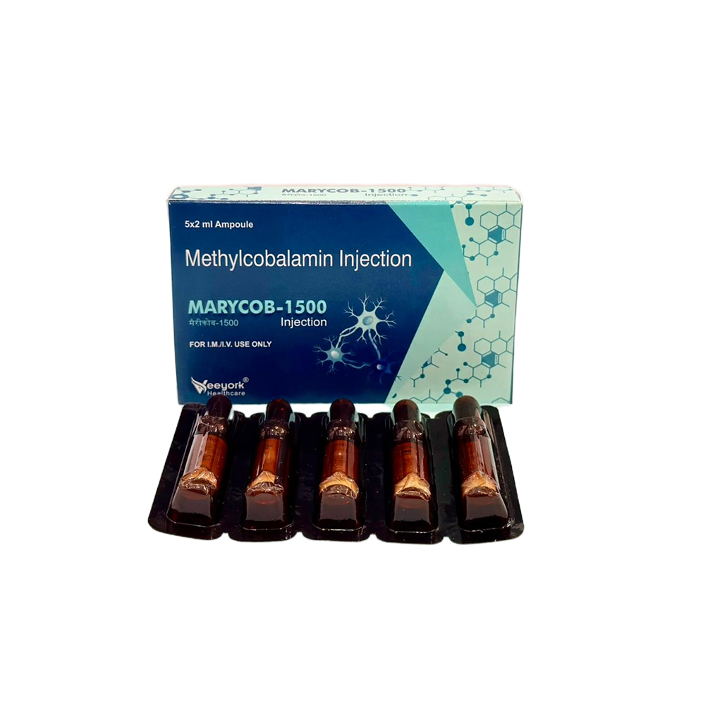 Marycob 1500 | Methylcobalamin Injection | Main Image