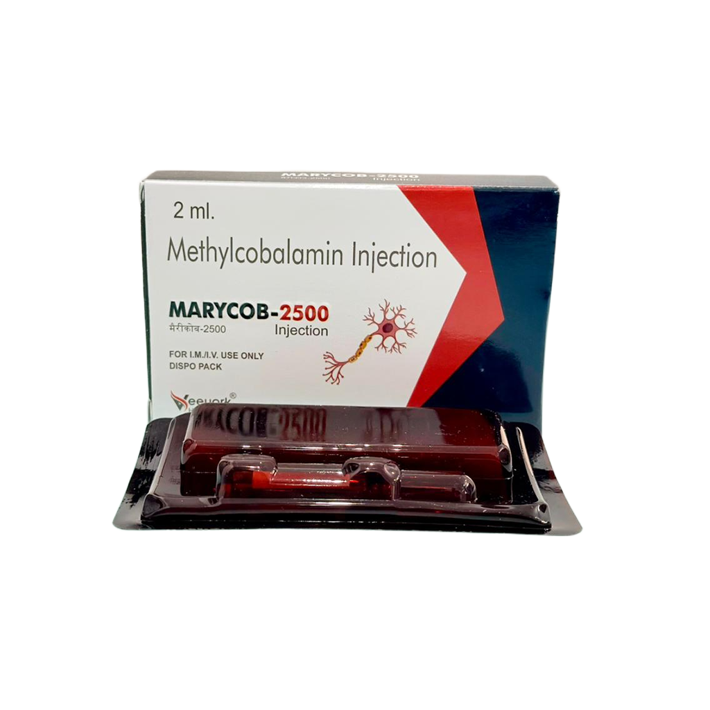 Marycob 2500 | Methylcobalamin Injection | Main Image