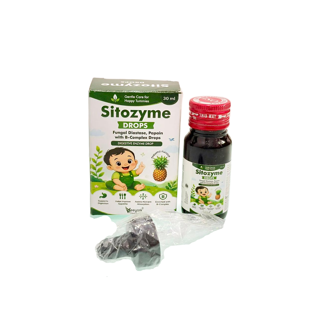 Sitozyme Drops | Fungal Diastase Papain with B-Complex Drops | Main Image
