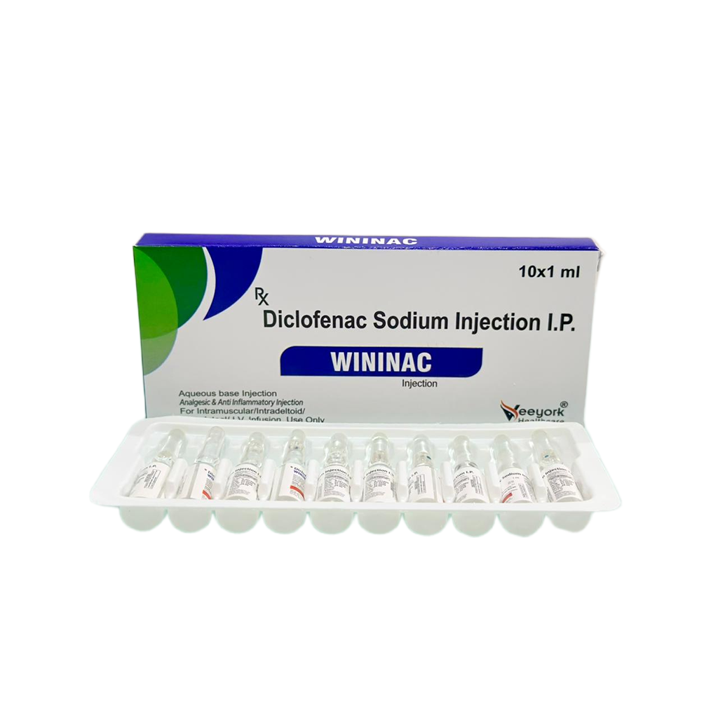 Wininac Inj | Diclofenac Sodium Injection I.P. | Main Image