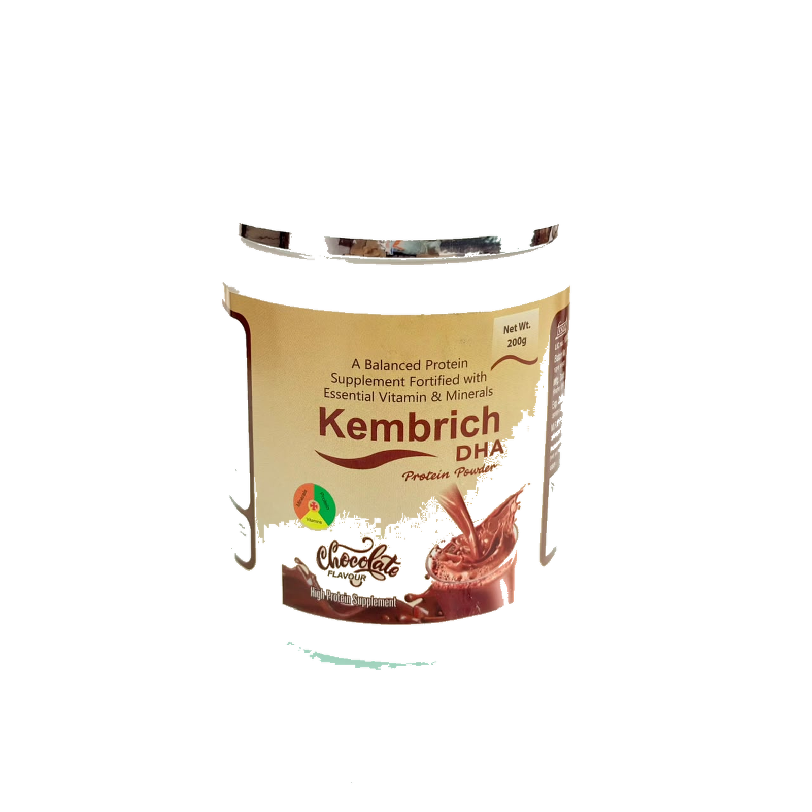 Kembrich DHA Protein Powder – Chocolate Flavour